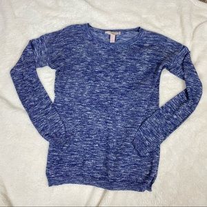 Forever 21 Lightweight Blue Heather Sweater Large